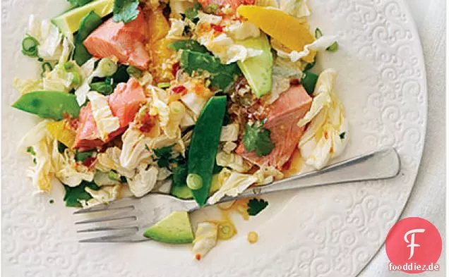 Lachs-Sesam-Salat