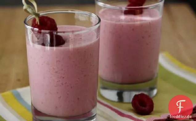 Griechischer Joghurt Himbeer-Smoothies