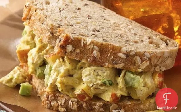 Türkei-Salat-Sandwiches
