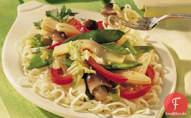 Würzige Gemüse-Stir-Fry