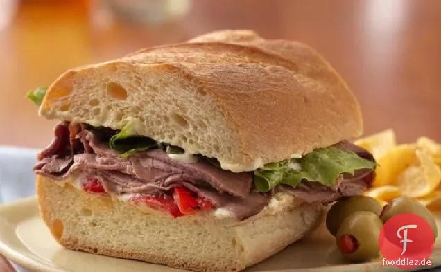 Make-Ahead Roastbeef Sandwich
