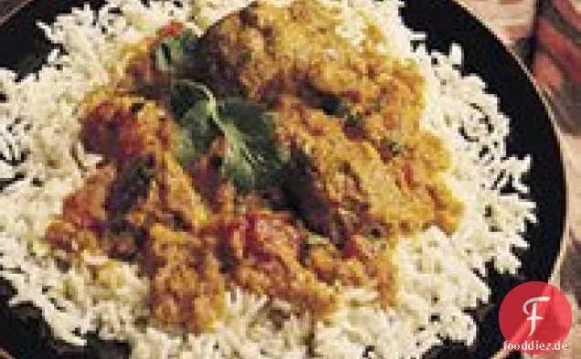 Herzhaftes Curry-Schweinefleisch