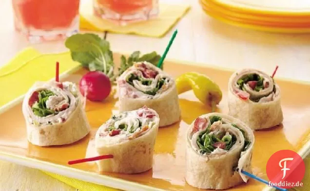 Türkei Club Tortilla-Roll-Ups
