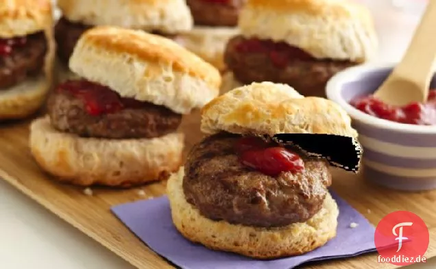 Cajun Gegrilltes Schweinefleisch Sliders