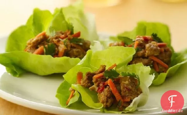 Würzige Salatwickel