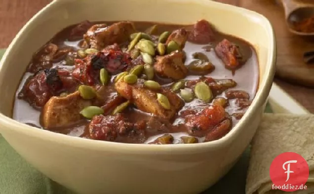 Maulwurf Huhn Chili