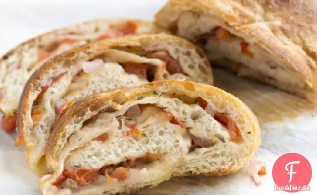 Einfaches Tomatenbrot