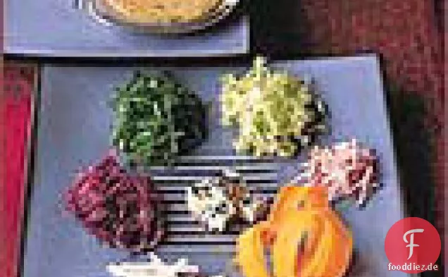 Napa Kohl-Tofu-Salat mit Sesam-Dressing