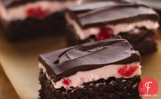 Dekadente Kirsch-Mousse-Brownies