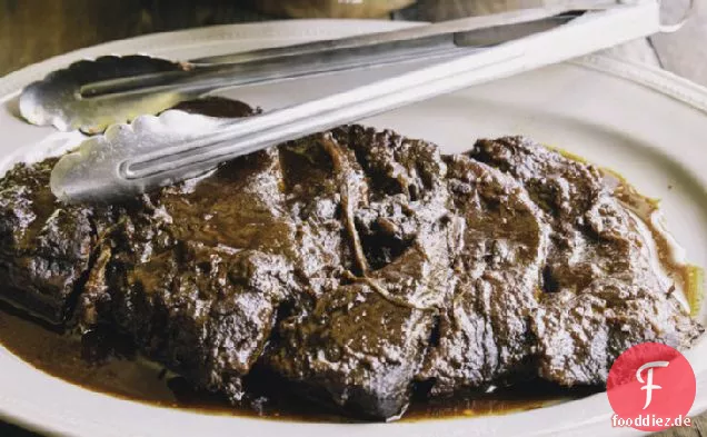 Slow-Cooker Barbecue Brisket