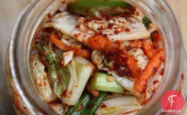 Kimchi gebratener Reis