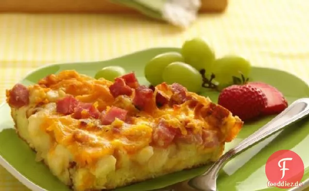 Apfel-Cheddar-Schichten