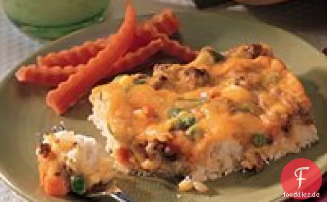 Schnelle Cheeseburger Backen