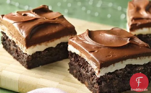 Glutenfreie Pfefferminz-Patty-Brownies