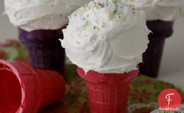 Eis Kegel Kuchen Pops