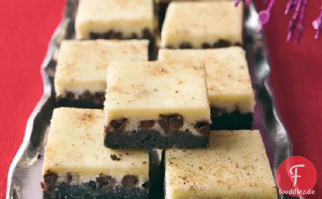 Schokoladen-Eierlikör-Käsekuchen-Quadrate