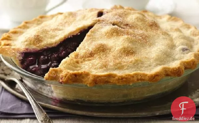 Klassische Blaubeerkuchen