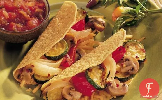 Geröstet-Gemüse-Tacos