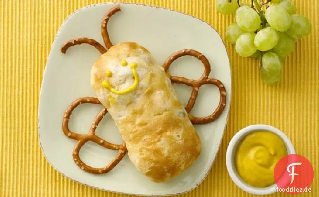 Huhn Brokkoli Schmetterlinge