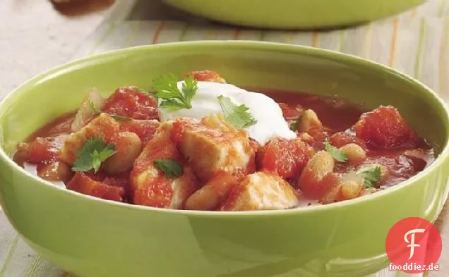 Weiße Bohnen-Huhn Chili