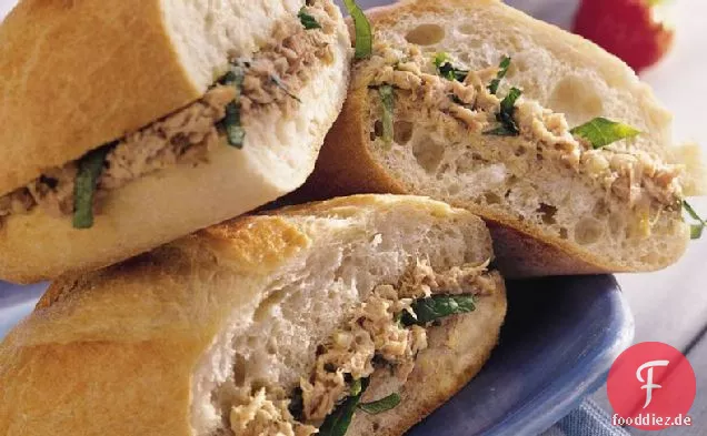 Thunfischsalat-Sandwiches mit Zitronen-Rémoulade