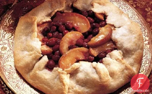 Sehr fröhliche Cran-Apfelkuchen