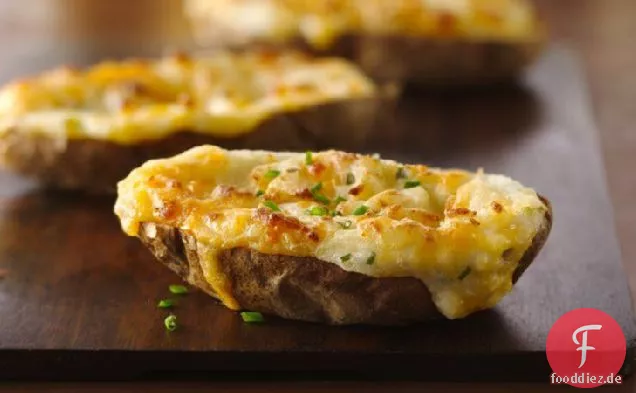 Zweimal gebackene Kartoffeln