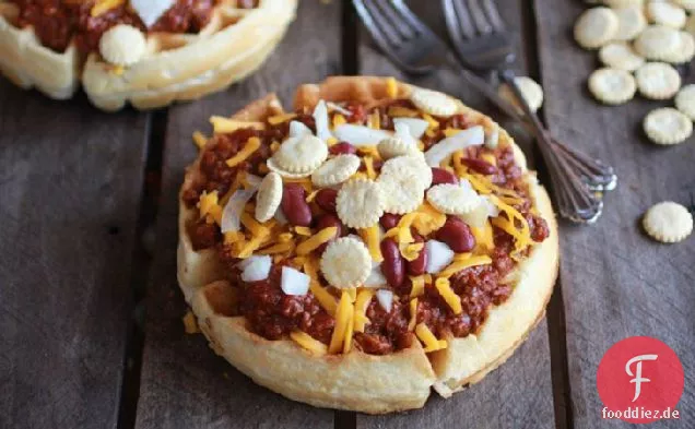 Cincinnati Chili-Kürbis-Bier-Waffeln
