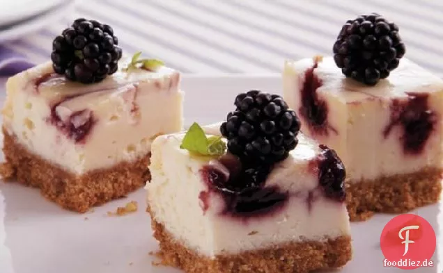 Blackberry Cheesecake Bites