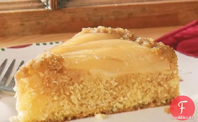 Birne Upside-Down-Kuchen