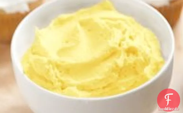 Zitrone Buttercreme Zuckerguss