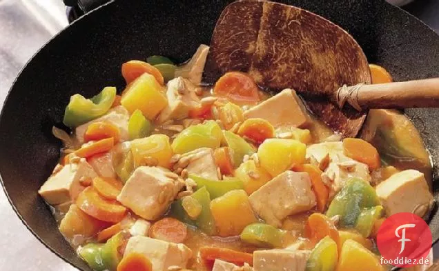 Süß und sauer Rühren Braten