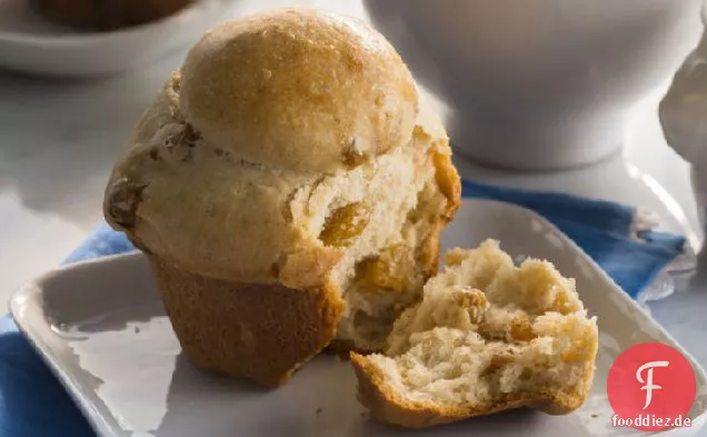 Make-Ahead-Rosinen-Brötchen