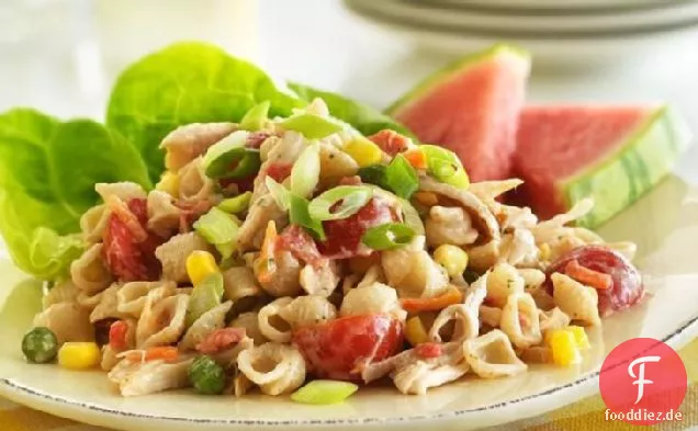 Rauchige BBQ-Hähnchen-Salat