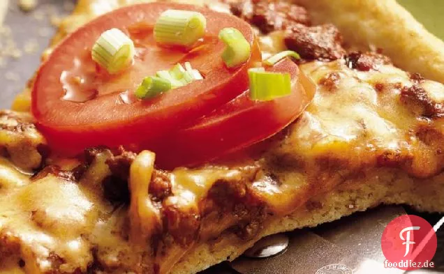 Cheesy Schlampig Joe Pizza