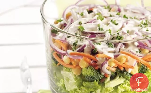 Geschichteter Salat Supreme
