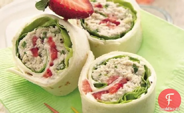 Hühnersalat-Roll-Ups