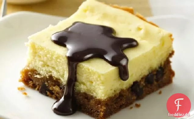 Glutenfreie Chocolate Chip Cheesecake Bars