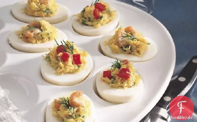 Glutenfreie pikante teuflische Eier