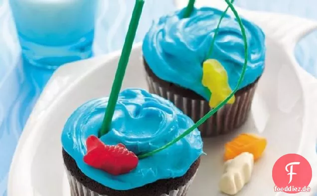 Goin' Fishin' Cupcakes