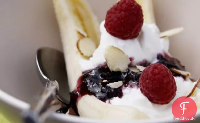 Griechischer Joghurt Banana Split