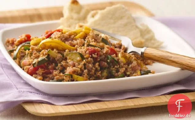 Ratatouille-Taboulé-Salat