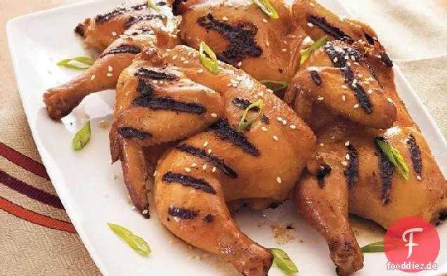 Gegrillte schwarze Krähen