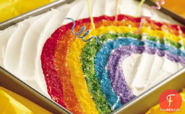Regenbogen-Kuchen