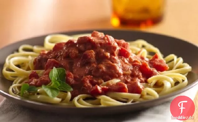 Cremige Tomaten-Wodka-Sauce
