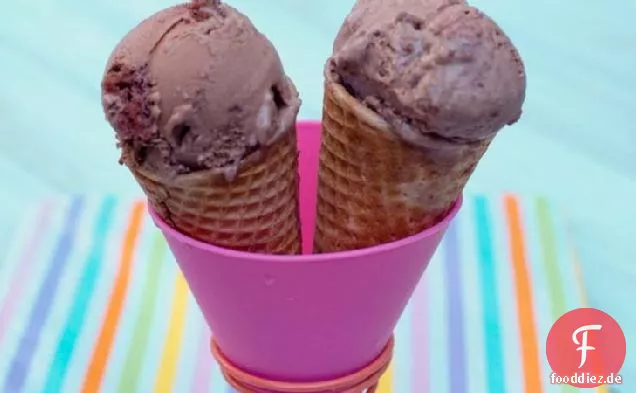 Deutsches Schokoladenkuchen-Eis