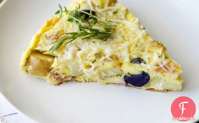 Kartoffel-Frittata Schinken