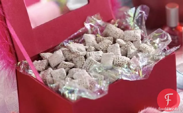 Glutenfreie Rosa Pulver Puff Crunch
