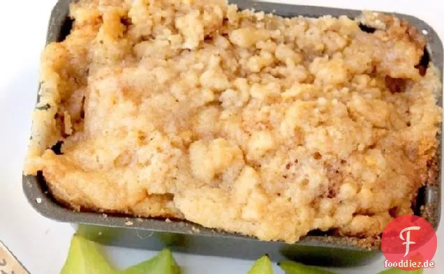 Kürbis-Crunch-Kaffee-Kuchen