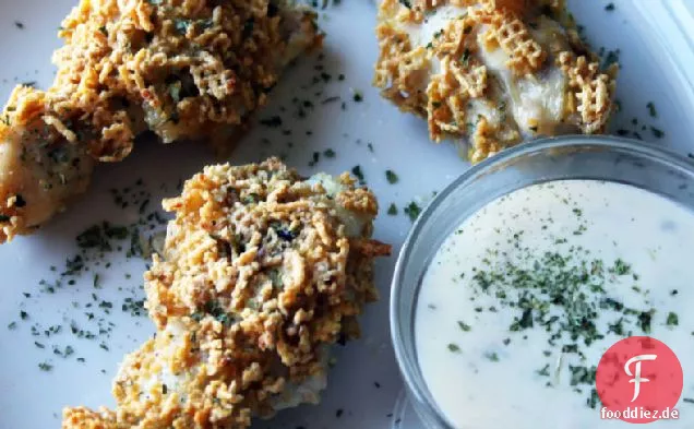 Knusprige Ranch Chicken Wings